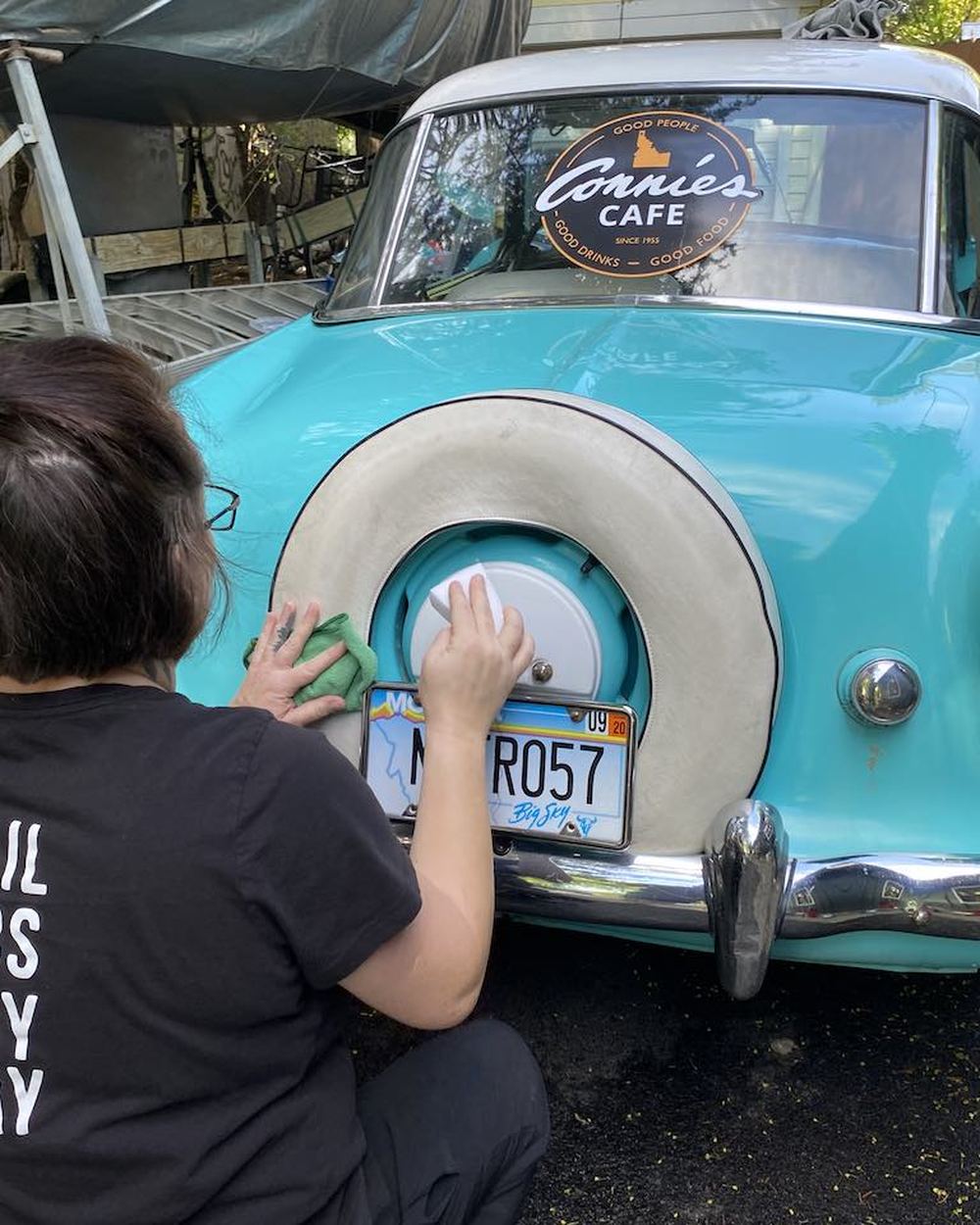Classic car detail, full shine, by Black Rock Mobile Detailing in Sandpoint, Idaho